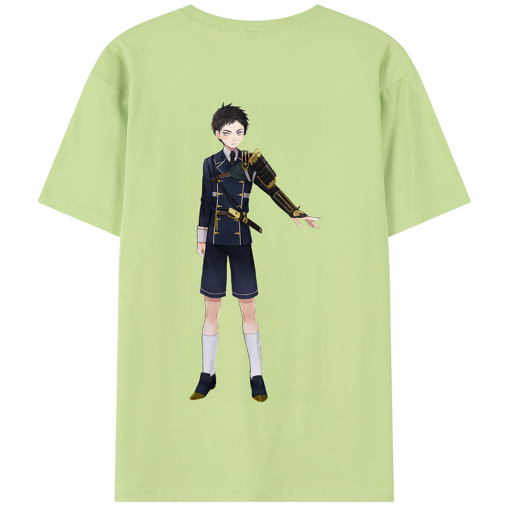 （画像用） 刀剣乱舞 Touken Ranbu 綿100％半袖Tシャツ（背面プリント）